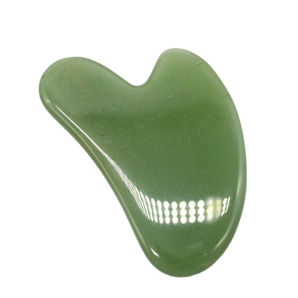 Natural Aventurine Jade Gua Sha Tool Heart Shape Gua Sha Board