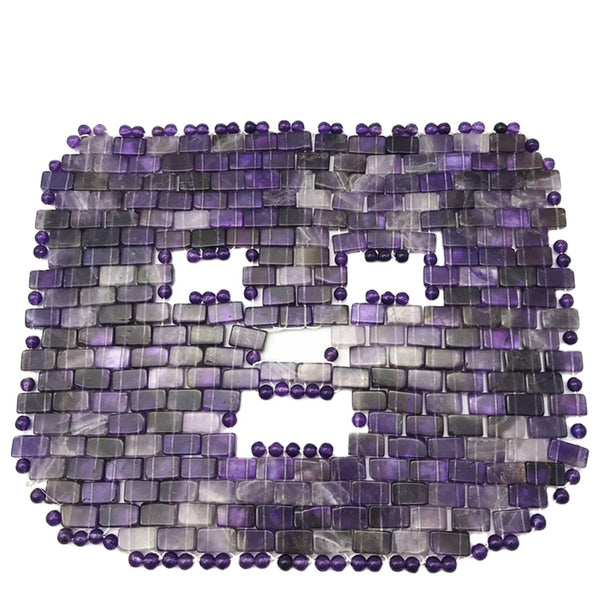 Natural Beauty Jade Stone Mask Amethyst Goddess Facial Jade Face Mask