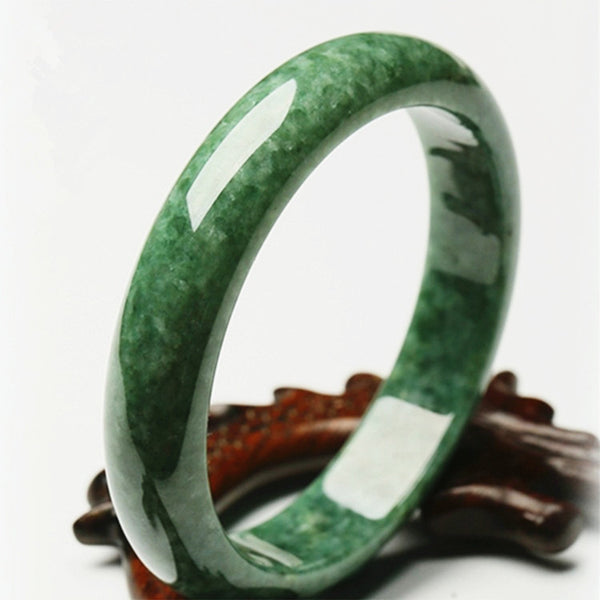 Natural Dark Green Jade Bracelet Jadeite Jade Bracelet