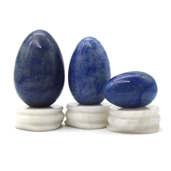 Jade Yoni Egg Pelvic Floor Exercises Blue Aventurine Jade Egg Set For Women Vaginal Tightening